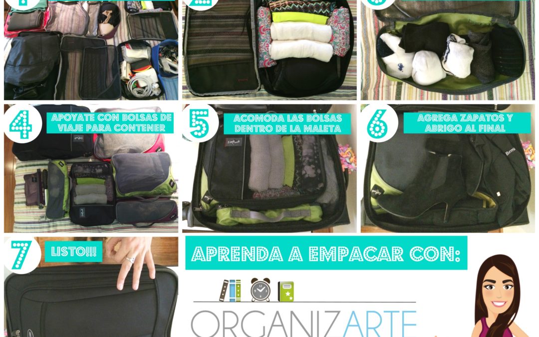 Organizar la maleta para un viaje literario