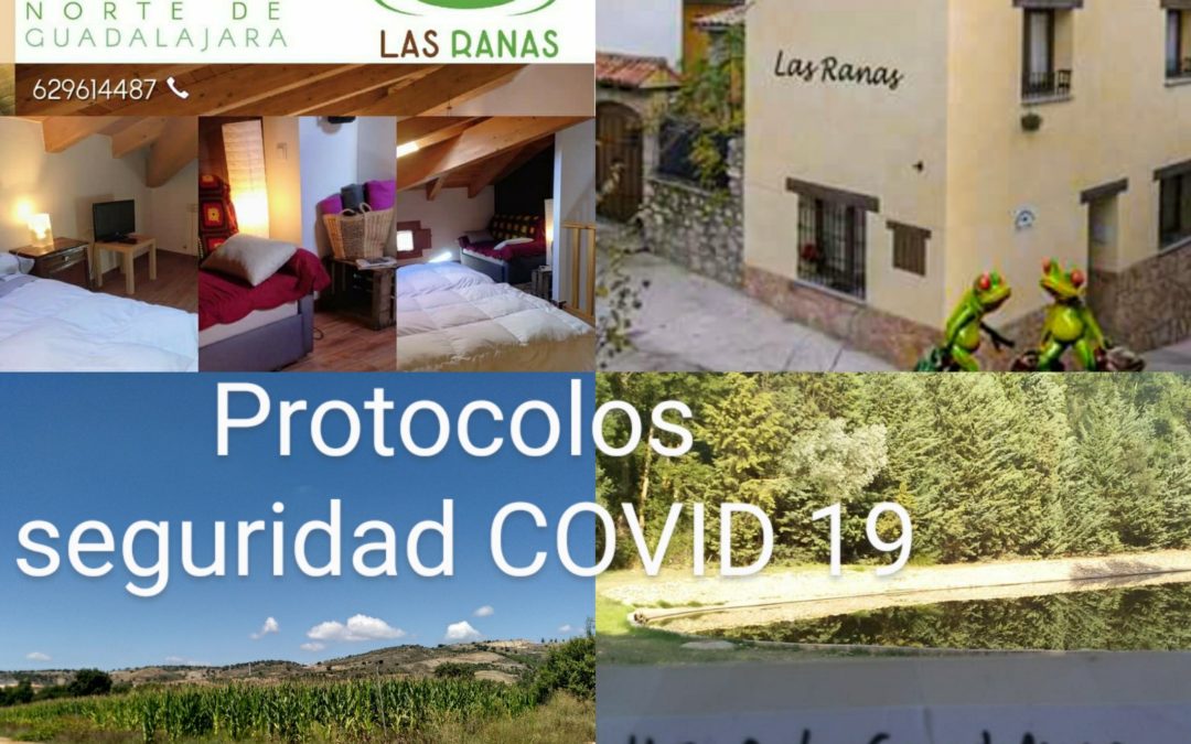 Protocolos COVID 19 para nuestros ALOJAMIENTOS